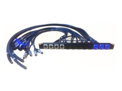 Custom Patch Panel, Rack Audio PowerCon, RJ45, Speakon, XLR,1/4, Edison