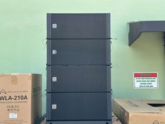 (4) Wharfedale Pro WLA-210A Line Array W/ (2)WLA-218BA 18″ Sub #6190 (THS)