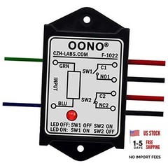 DPST 1NO 1NC 8Amp Power Relay Module Control Voltage AC/DC 12V