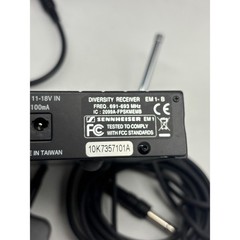 Sennheiser freePORT Wireless Instrument System EM 1-B Receiver SK 2-B Bodypack