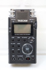 TASCAM DR-100MK2 Portable Linear PCM Audio Recorder w/PS-P250 AC Adapter Working