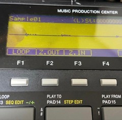AKAI Professional MPC1000 Sampler Drum Machine JJOS 128MB w 1GB CF Tested