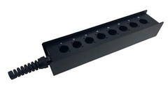 PROCRAFT PBH-8X Drop Snake Box 13″ x 2-5/8″ x 2-3/16″ Punched for 8 XLR’s