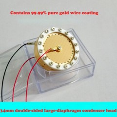 34mm Large Double-sided Diaphragm Condenser Microphone Part For CAD GXL3000 M179