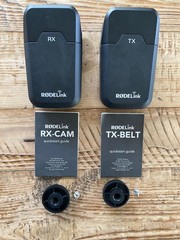 RØDELink M/N: TX and RX Wireless Audio System + TX-M2 Mic + Lav / Misc. Cables