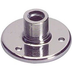 PROCRAFT MMF-N Surface Mount Flange for Microphone w/ Male Threads – Nickel
