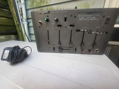 Vintage Radio Shack SSM-60 Stereo Sound Mixer Power Cord DJ 😃😍😎
