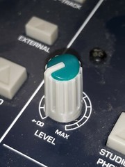 Behringer Xenyx 1002 PMP5000 Mixer Blue EQ High Mid Low Knob Fits Mackie