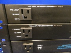 Middle Atlantic Products PD-915R Power Distribution Unit – Black QTY 5 Total