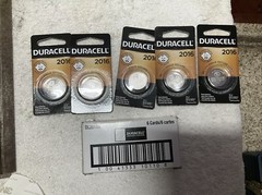5 2016 Duracell Coin Cell Batteries-Lithium 3V-(CR2016, ECR2016, DL2016) Ex 2030