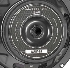 Eminence American Standard Alpha-8A 8″ Pro Audio Speaker, 125 8 Inch, Black