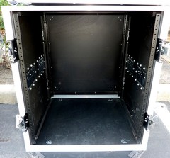 Sound Town 12U Rack ATA Road Case w/ Casters Excellent Condition
