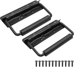 2Pcs Surface Mount Spring Loaded Speaker Case Handles, 5″ X 3″ 304 Stainless Ste