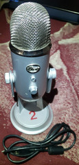Blue Yeti Professional Multi-Pattern USB Condenser Microphone