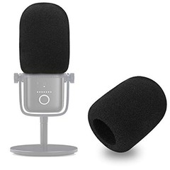Wave 3 Pop Filter – Professional Mic Windscreen Foam Cover Compatible with