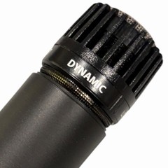 Shure SM57 Dynamic Instrument Microphone w/ Clip & Zipper Pouch Tested