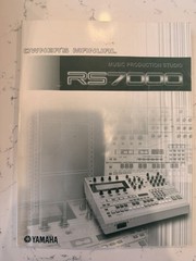 Yamaha RS7000 Sampler Sequencer Music Workstation Rarely Used Item
