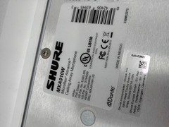 Shure MXA910W Ceiling Array Microphone CG01M01