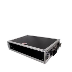 ProX 2U Deluxe Effects Rack 14″ deep Rail to w/ 14 inches deep, Black
