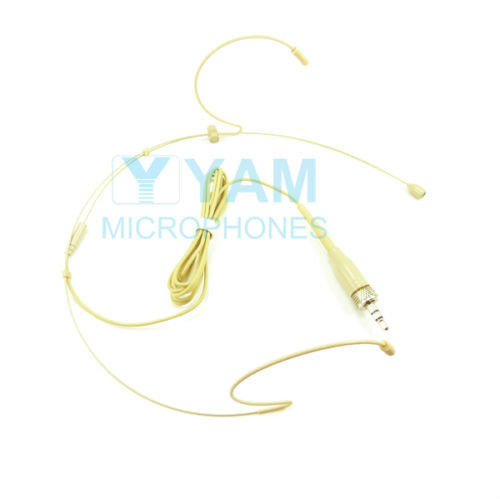 Dual Hook YAM Skin HM1-C4Z Headset Mic for Nady Wireless Microphones System