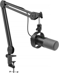Dynamic Podcast Microphone Set with Boom Arm Stand, Studio XLR/USB Microphone fo