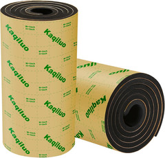 High Density Self-Adhesive Acoustic Foam, 2 Pack, 11.6 Sqft, 0.4In Thick