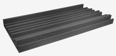 Auralex 2 inch Studiofoam Metro 2×4 foot Acoustic Panel 12-pack – Charcoal