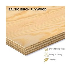 Sound Town 8U DIY Solid Baltic Birch Plywood Slanted Studio Rack with 8U Rack…