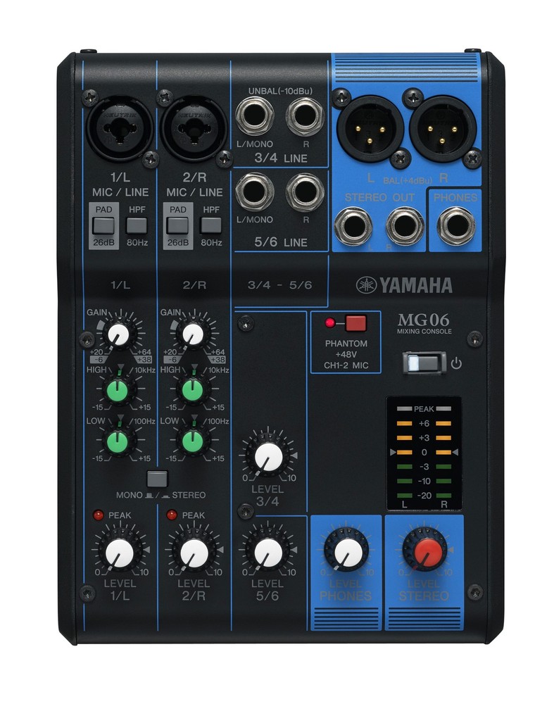 Yamaha MG06 Mixer