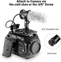 Multi-Use Microphone Shock Mount for Cameras & Boompoles – Easy Adjustability