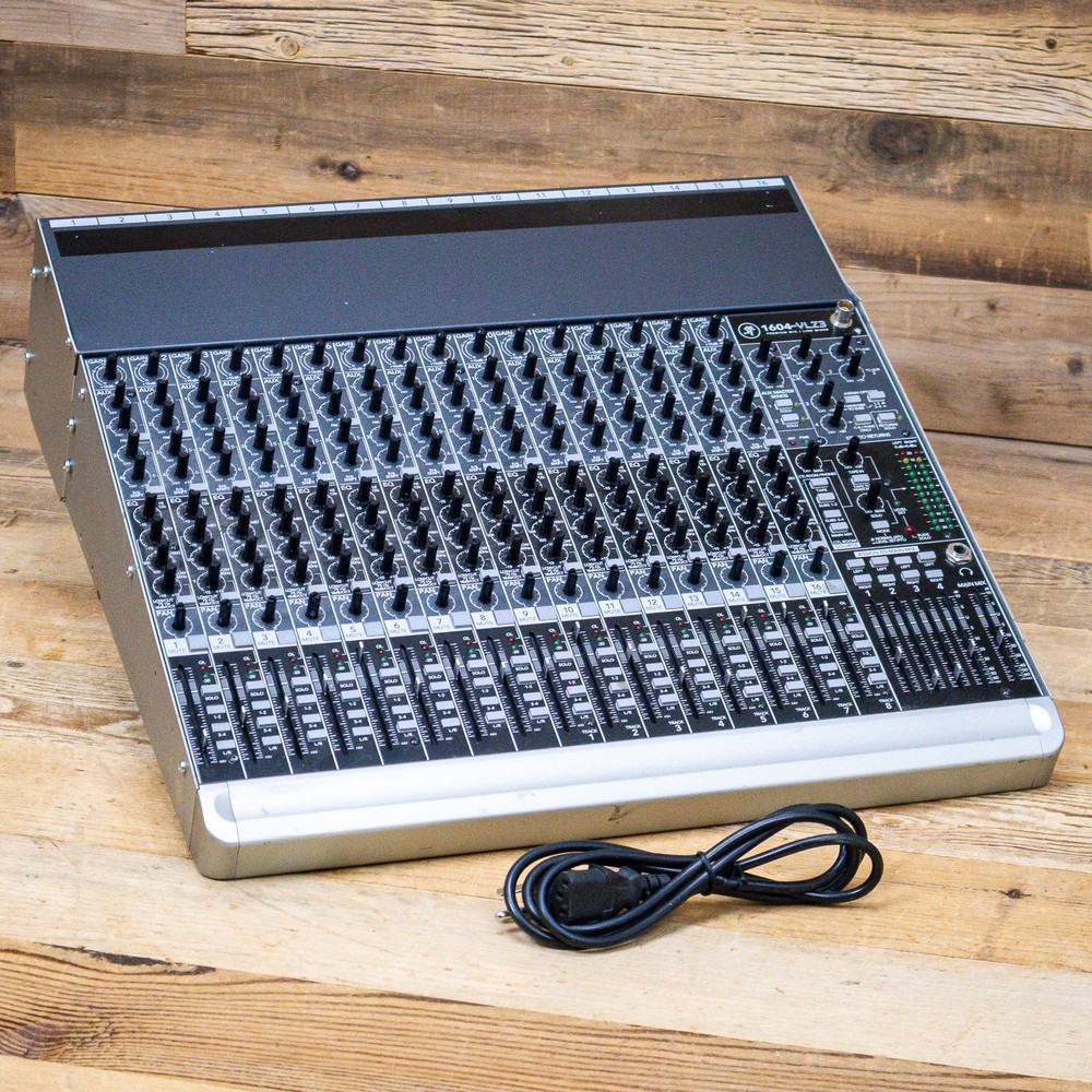 As Is Mackie 1604 VLZ3 Mixer 1604VLZ3 Mixing Console 1604-VLZ-3 Live U280892