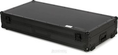 Odyssey FZBM12WBL Black Label Universal Turntable DJ Coffin with Wheels