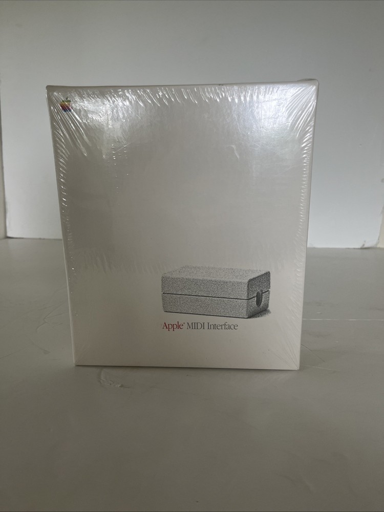 NEW SEALED 1987 Apple MIDI Interface A9M0103 for Macintosh 512K, PLUS, SE, OR II