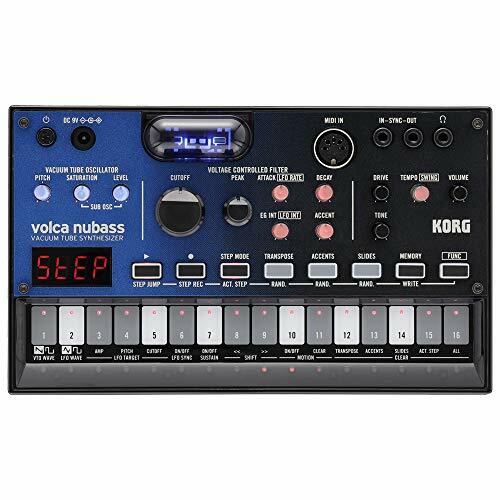 KORG Volca Nubass Vacuum Tube Analog Synthesizer Software license included NEW