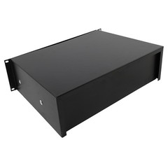 19″ 3U Equipment Rack Drawer-Module Storage Patch Panel Data Cabinet With Key