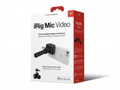 IK Multimedia iRig Mic Video Universal Digital Shotgun Mic for Smartphones