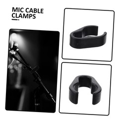 10Pcs Microphone Cable Clip, Microphone Bracket Cable Clip, Plastic Wire s, P…