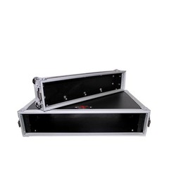 ProX 2U Deluxe Effects Rack 14″ deep Rail to w/ 14 inches deep, Black