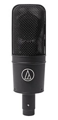 Audio Technica AT4033A Condenser Microphone Mic+Shockmount+AKG Headphones