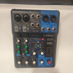 YAMAHA MG06X 6-Input Compact Stereo Mixer with Effects