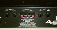 Vintage ALESIS RA-100 Reference Power Amplifier Studio Monitor Rack Amp (RA100)