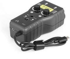 Saramonic SmartRig+UC 2-Channel USB-C Audio Interface w/XLR, 1/4″ & 1/8″ Inputs