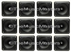 12 Pack 3.5″ inch Flush Mount Piezo Super Horn Tweeters Speakers Car Home Stereo