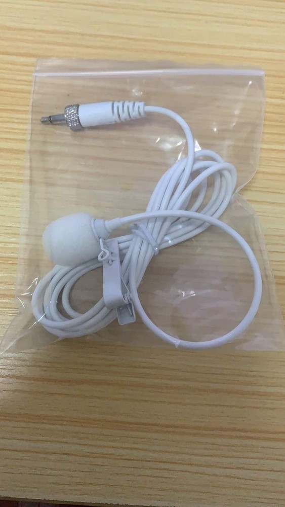 Epic Invites White Omni Lavalier Microphone for Tascam, Sennheiser, Movo, Rode