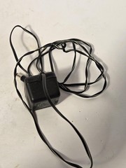 Vintage RadioShack FM Wireless Microphone Receiver 32-1257 Black W Power Adapter