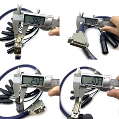DB25 to XLR Male Snake Cable, DB25 to 8 Channel XLR 3Pin Male Balanced Snake …