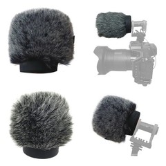 Synthetic Furry Windscreen for Rode Go II Microphones Windshield