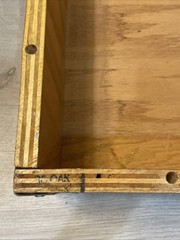 Vintage Heavy Duty Industrial Wood Flight Road Case ~31×23 Pro Audio Music Gear