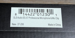 GLS Audio ES-57 Live Vocals Instruments Professional Dynamic Cardioid Microphone