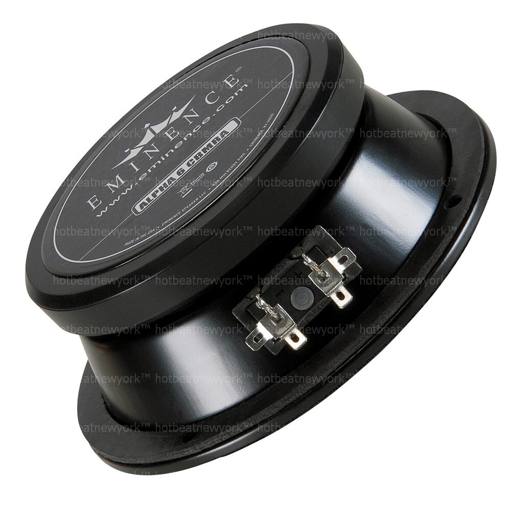 Eminence ALPHA-6CBMRA 6.5″ Sealed Closed Back Professional Midrange Speaker